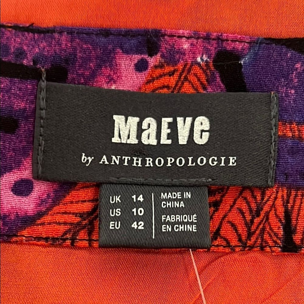 New Maeve Anthropologie Macie Sleeveless Sundress 10 - Picture 7 of 11